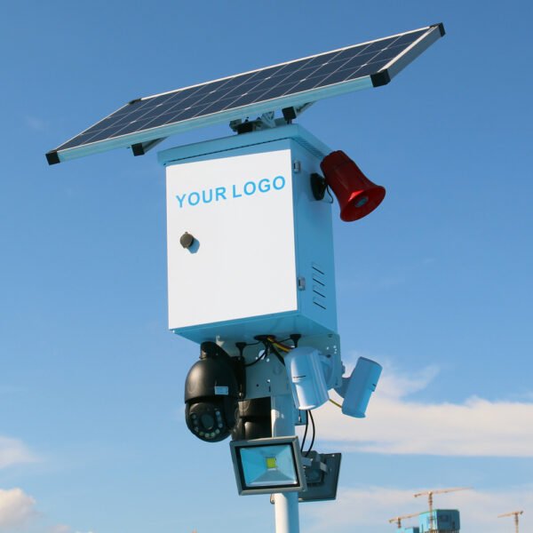 solar powered cctv camera