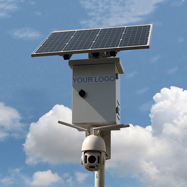 CS100 Solar Camera for Construction Sites | 4G/WiFi AI Surveillance with 30x Zoom - Image 2