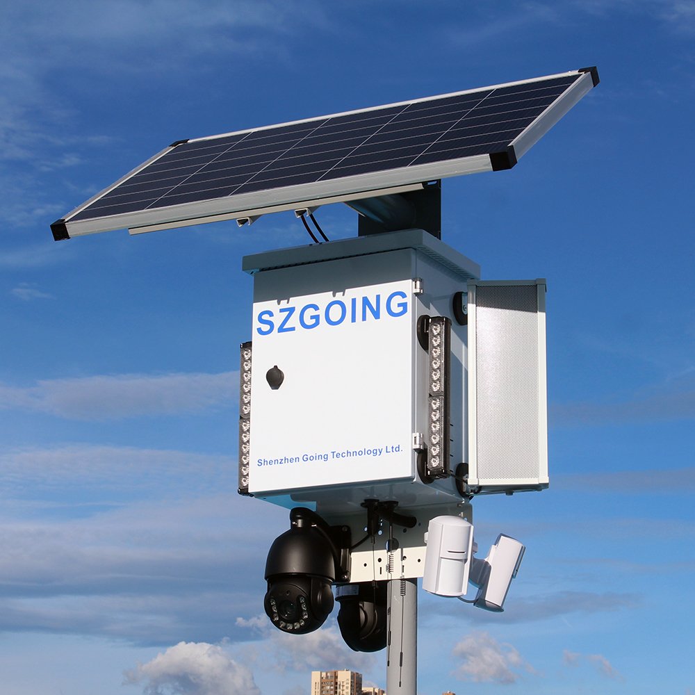solar powered security camera