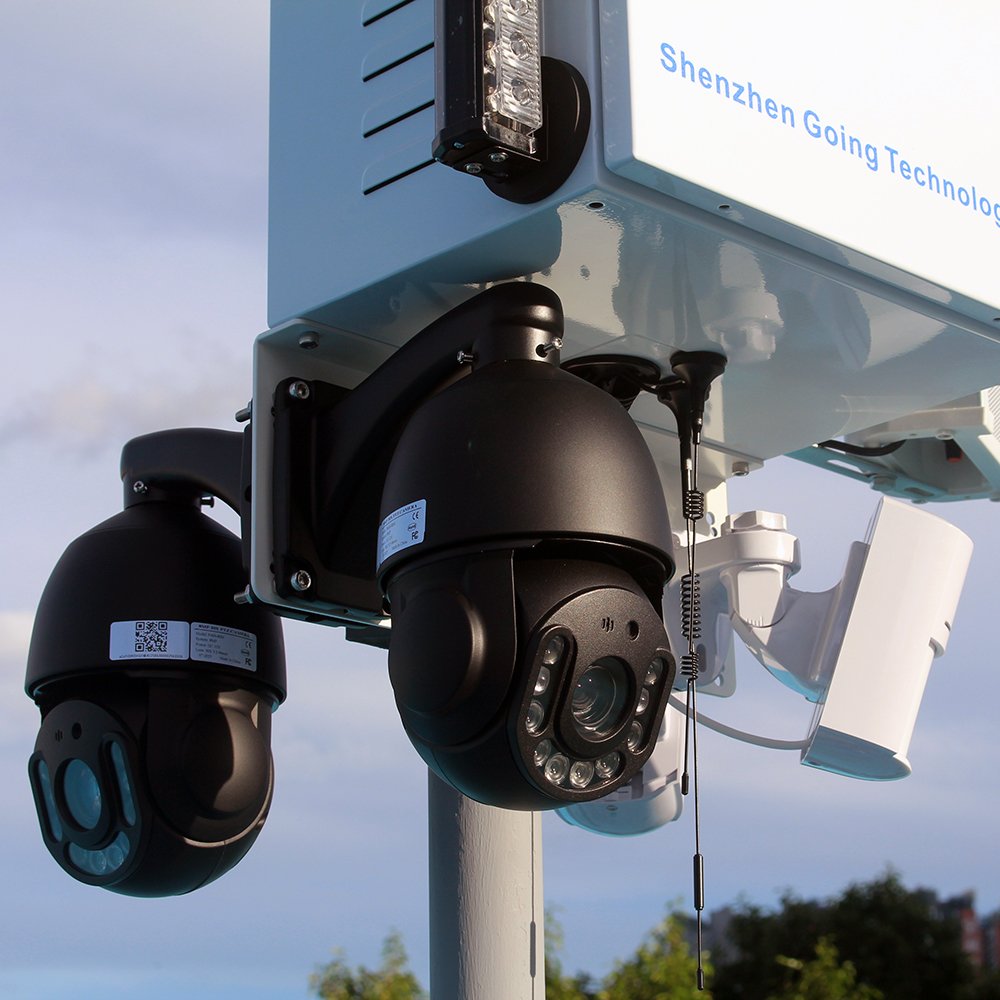 solar powered surveillance cameras