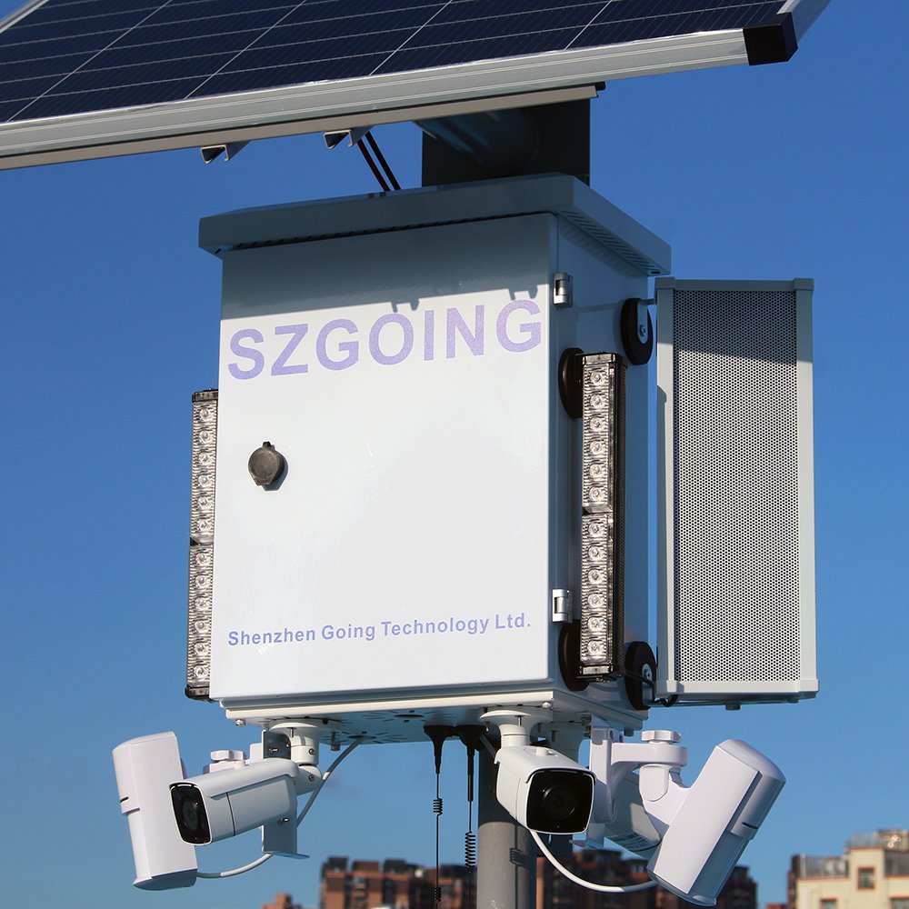 solar panel security camera