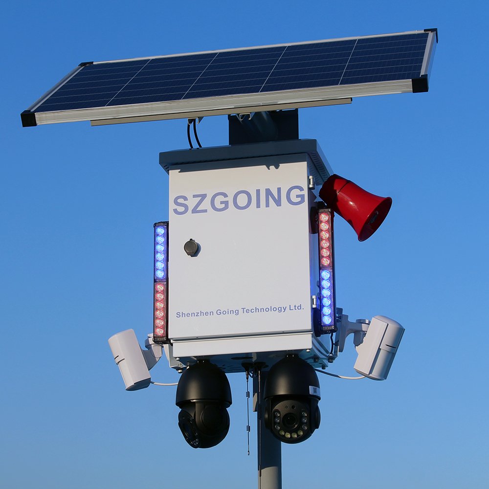 solar video surveillance