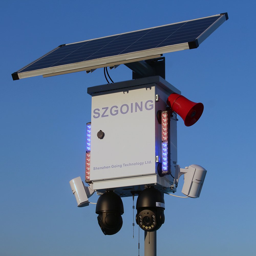 solar powered video surveillance